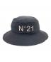 New Era (ニューエラ) N°21 numero ventuno (ヌメロヴェントゥーノ) コラボ 限定バケットハット ブラック サイズ:ML：10000円