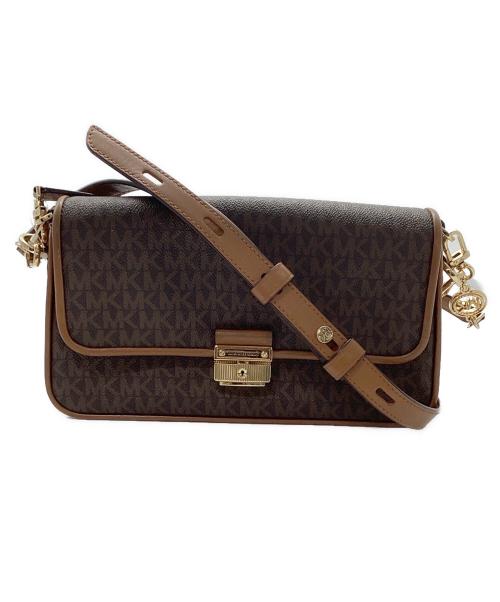 MICHAEL KORS（マイケルコース）MICHAEL KORS (マイケルコース) ショルダーバッグ ブラウンの古着・服飾アイテム