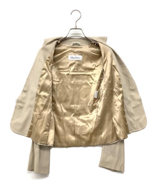 MaxMara（マックスマーラ）MaxMara (マックスマーラ) 90's セットアップスーツ ベージュ サイズ:36（XS-S)の古着・服飾アイテム