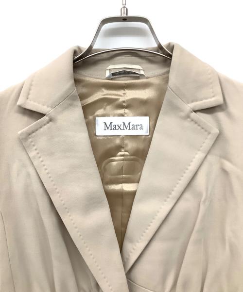 MaxMara（マックスマーラ）MaxMara (マックスマーラ) 90's セットアップスーツ ベージュ サイズ:36（XS-S)の古着・服飾アイテム