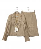 MaxMaraマックスマーラ）の古着「90's セットアップスーツ」｜ベージュ