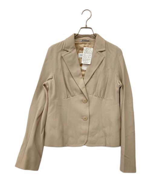 MaxMara（マックスマーラ）MaxMara (マックスマーラ) 90's セットアップスーツ ベージュ サイズ:40の古着・服飾アイテム