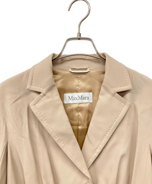 MaxMara（マックスマーラ）MaxMara (マックスマーラ) 90's セットアップスーツ ベージュ サイズ:42（ML)の古着・服飾アイテム