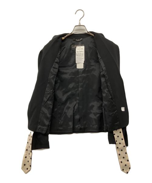 MaxMara（マックスマーラ）MaxMara (マックスマーラ) 90's セットアップスーツ（裏地ドット） ブラック サイズ:40の古着・服飾アイテム
