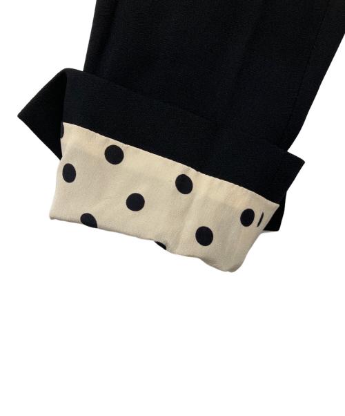 MaxMara（マックスマーラ）MaxMara (マックスマーラ) 90's セットアップスーツ（裏地ドット） ブラック サイズ:40の古着・服飾アイテム