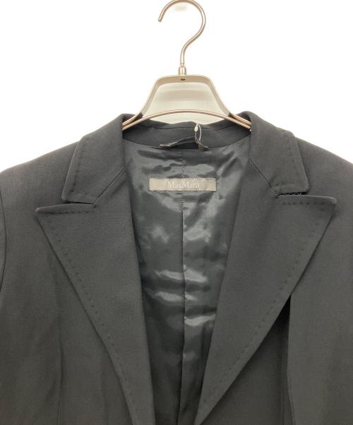 MaxMara（マックスマーラ）MaxMara (マックスマーラ) 90's セットアップスーツ（裏地ドット） ブラック サイズ:44の古着・服飾アイテム