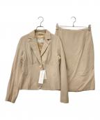 MaxMaraマックスマーラ）の古着「90'sセットアップスーツ」｜ベージュ