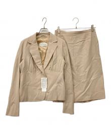 MaxMara（マックスマーラ）の古着「90'sセットアップスーツ」｜ベージュ