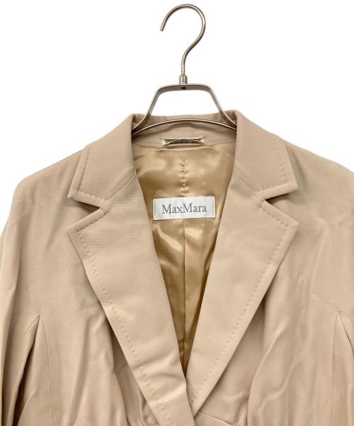MaxMara（マックスマーラ）MaxMara (マックスマーラ) 90'sセットアップスーツ ベージュ サイズ:42（ML)の古着・服飾アイテム