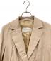 中古・古着 MaxMara (マックスマーラ) 90'sセットアップスーツ ベージュ サイズ:42（ML)：10000円