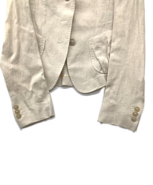 MaxMara（マックスマーラ）MaxMara (マックスマーラ) 90's リネンセットアップスーツ ベージュ サイズ:38の古着・服飾アイテム