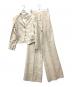 MaxMara（マックスマーラ）の古着「90's リネンセットアップスーツ」｜ベージュ
