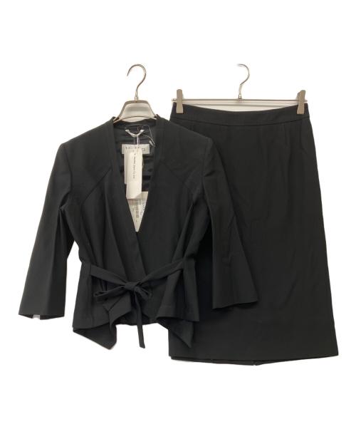 MaxMara（マックスマーラ）MaxMara (マックスマーラ) 90'sセットアップスーツ ブラック サイズ:36（XS-S)の古着・服飾アイテム