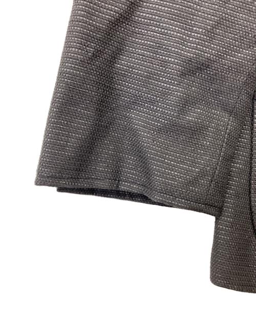 MaxMara（マックスマーラ）MaxMara (マックスマーラ) 90's ノーカラーセットアップスーツ ブラウン サイズ:40の古着・服飾アイテム