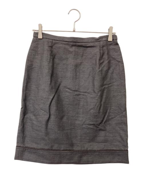 MaxMara（マックスマーラ）MaxMara (マックスマーラ) 90's ノーカラーセットアップスーツ ブラウン サイズ:40の古着・服飾アイテム