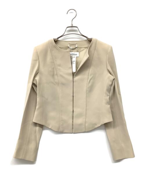 MaxMara（マックスマーラ）MaxMara (マックスマーラ) 90's セットアップスーツ ベージュ サイズ:42（ML)の古着・服飾アイテム