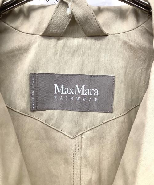 MaxMara（マックスマーラ）MaxMara (マックスマーラ) 金釦レインコート ベージュ サイズ:38の古着・服飾アイテム