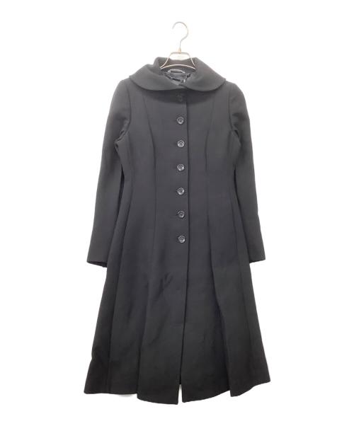 MaxMara（マックスマーラ）MaxMara (マックスマーラ) ウール釦コート ブラック サイズ:36の古着・服飾アイテム