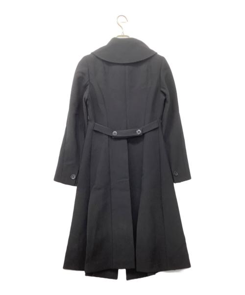 MaxMara（マックスマーラ）MaxMara (マックスマーラ) ウール釦コート ブラック サイズ:36の古着・服飾アイテム