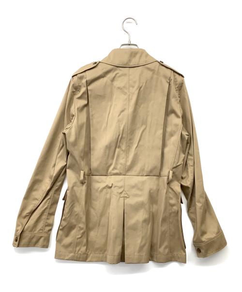 MaxMara（マックスマーラ）MaxMara (マックスマーラ) レインジャケット ベージュ サイズ:42（ML)の古着・服飾アイテム