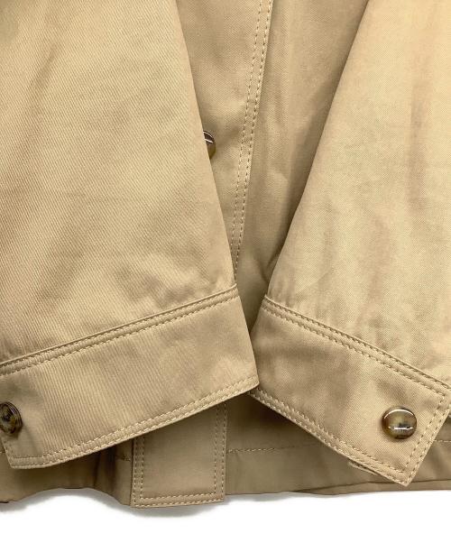 MaxMara（マックスマーラ）MaxMara (マックスマーラ) レインジャケット ベージュ サイズ:42（ML)の古着・服飾アイテム