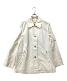 MaxMara（マックスマーラ）の古着「銀釦レインコート」｜アイボリー