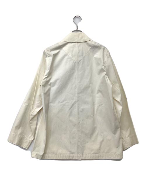 MaxMara（マックスマーラ）MaxMara (マックスマーラ) 銀釦レインコート アイボリー サイズ:40の古着・服飾アイテム