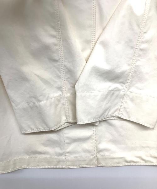 MaxMara（マックスマーラ）MaxMara (マックスマーラ) 銀釦レインコート アイボリー サイズ:40の古着・服飾アイテム