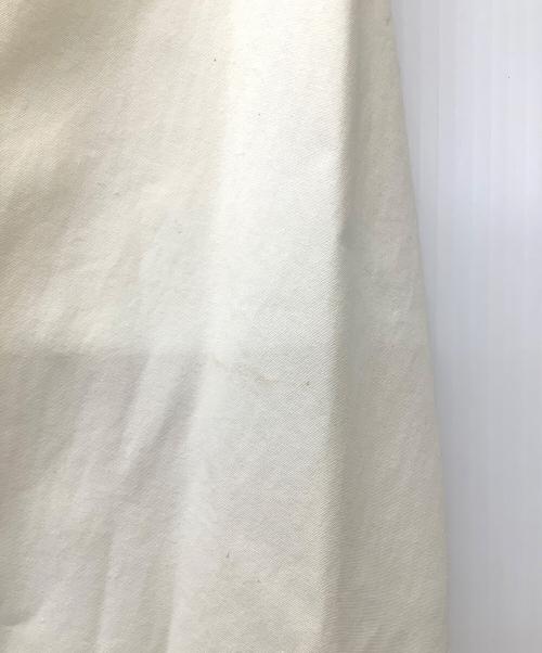 MaxMara（マックスマーラ）MaxMara (マックスマーラ) 銀釦レインコート アイボリー サイズ:40の古着・服飾アイテム