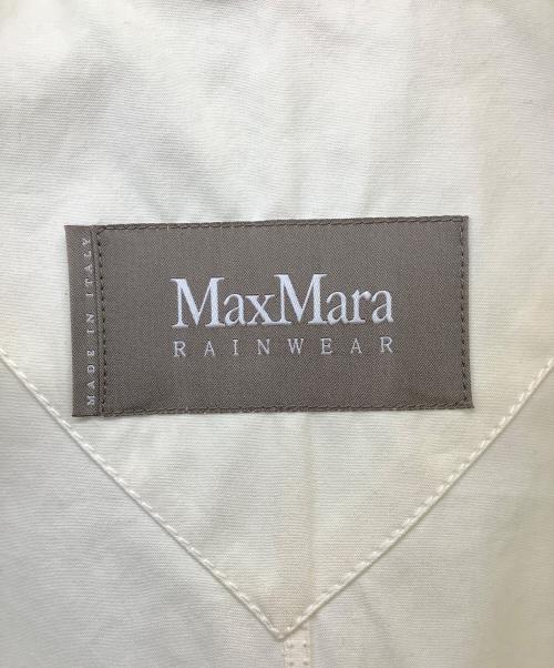 MaxMara（マックスマーラ）MaxMara (マックスマーラ) 銀釦レインコート アイボリー サイズ:40の古着・服飾アイテム
