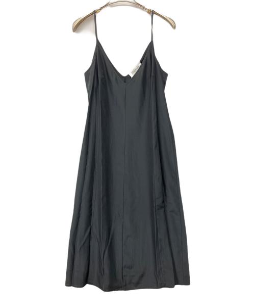MaxMara（マックスマーラ）MaxMara (マックスマーラ) シルク花柄ワンピース ブラック×ピンク サイズ:42（ML)の古着・服飾アイテム