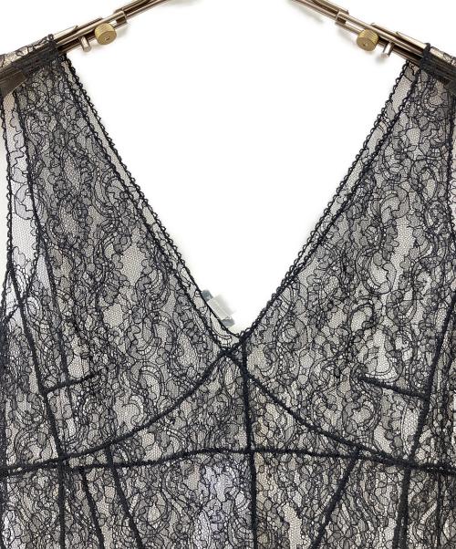 MaxMara（マックスマーラ）MaxMara (マックスマーラ) ノースリーブワンピース ブラック サイズ:42（ML)の古着・服飾アイテム