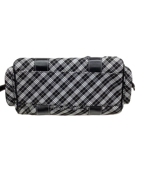 BURBERRY BLUE LABEL（バーバリー ブルー レーベル）BURBERRY BLUE LABEL (バーバリー ブルー レーベル) ミニボストンバッグ ブラックの古着・服飾アイテム