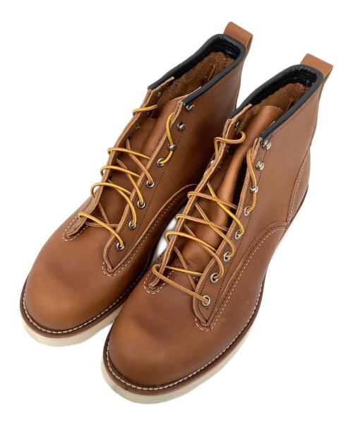 RED WING（レッドウィング）RED WING (レッドウィング) 6インチ ラインマンブーツ ブラウン サイズ:28cmの古着・服飾アイテム
