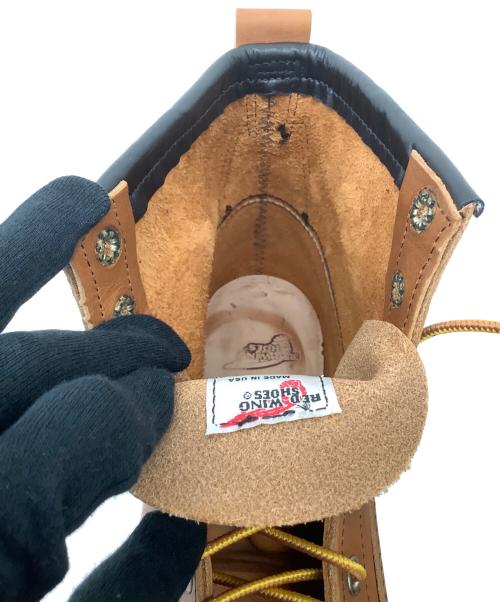 RED WING（レッドウィング）RED WING (レッドウィング) 6インチ ラインマンブーツ ブラウン サイズ:28cmの古着・服飾アイテム