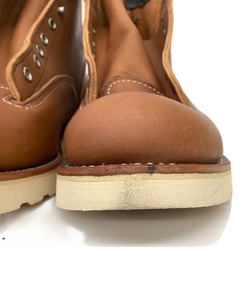 RED WING（レッドウィング）RED WING (レッドウィング) 6インチ ラインマンブーツ ブラウン サイズ:28cmの古着・服飾アイテム