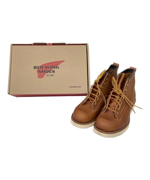 RED WING（レッドウィング）RED WING (レッドウィング) 6インチ ラインマンブーツ ブラウン サイズ:28cmの古着・服飾アイテム