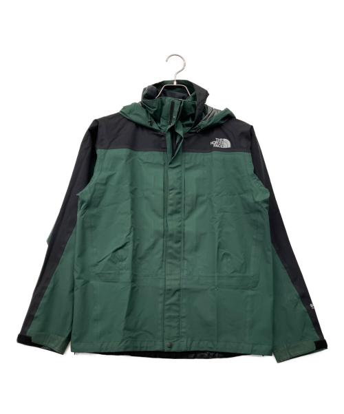 THE NORTH FACE（ザ ノース フェイス）THE NORTH FACE (ザ ノース フェイス) RAINTEX PLASMA Men’s グリーン×ブラック サイズ:Sの古着・服飾アイテム