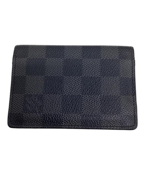 LOUIS VUITTON（ルイ ヴィトン）LOUIS VUITTON (ルイ ヴィトン) カードケース ブラックの古着・服飾アイテム