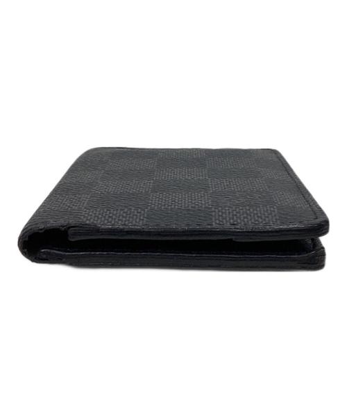 LOUIS VUITTON（ルイ ヴィトン）LOUIS VUITTON (ルイ ヴィトン) カードケース ブラックの古着・服飾アイテム