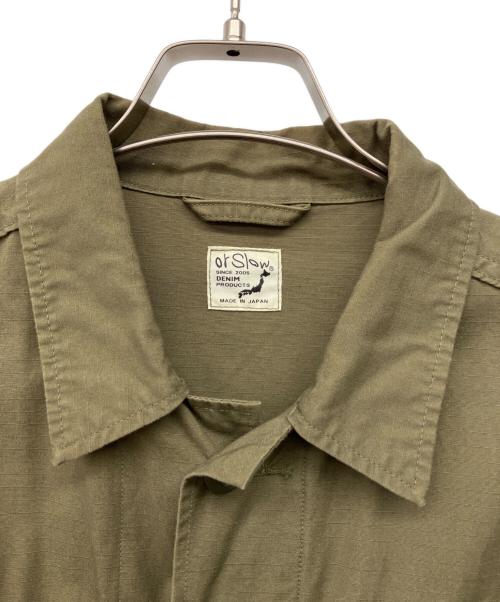 orSlow（オアスロウ）orSlow (オアスロウ) ジャングルファティーグジャケット オリーブ サイズ:Sの古着・服飾アイテム