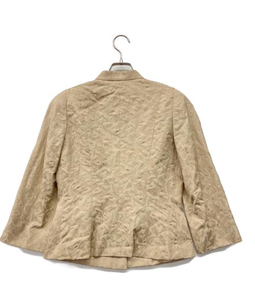 MaxMara（マックスマーラ）MaxMara (マックスマーラ) 90'sパンツスーツ ベージュ サイズ:42 未使用品の古着・服飾アイテム