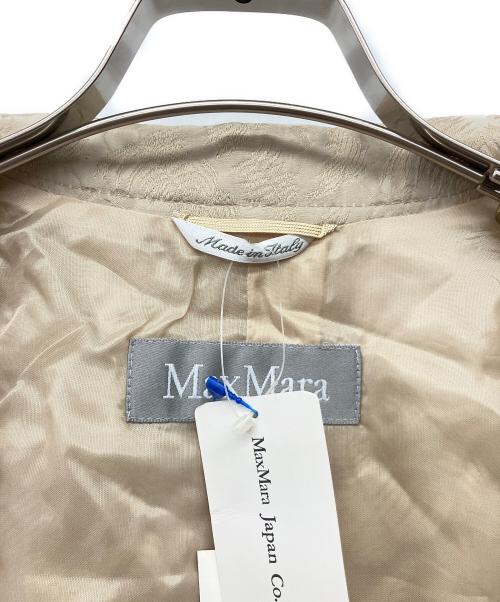 MaxMara（マックスマーラ）MaxMara (マックスマーラ) 90'sパンツスーツ ベージュ サイズ:42 未使用品の古着・服飾アイテム