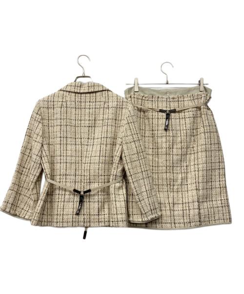 'S Max Mara（エスマックスマーラ）'S Max Mara (エスマックスマーラ) 90's スカートスーツ ベージュ サイズ:40の古着・服飾アイテム