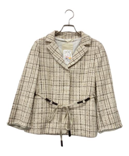 'S Max Mara（エスマックスマーラ）'S Max Mara (エスマックスマーラ) 90's スカートスーツ ベージュ サイズ:40の古着・服飾アイテム