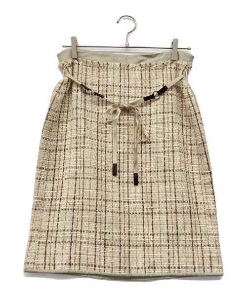 'S Max Mara（エスマックスマーラ）'S Max Mara (エスマックスマーラ) 90's スカートスーツ ベージュ サイズ:40の古着・服飾アイテム