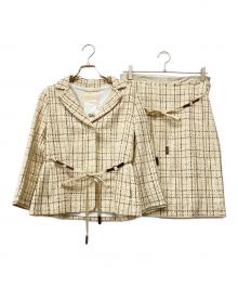 'S Max Mara（エスマックスマーラ）の古着「90'sスカートスーツ」｜ベージュ