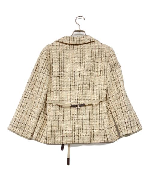 'S Max Mara（エスマックスマーラ）'S Max Mara (エスマックスマーラ) 90'sスカートスーツ ベージュ サイズ:38 未使用品の古着・服飾アイテム