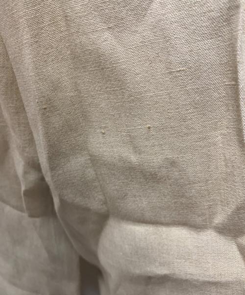 MaxMara（マックスマーラ）MaxMara (マックスマーラ) 90's リネンパンツスーツ ベージュ サイズ:36 未使用品の古着・服飾アイテム