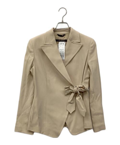 MaxMara（マックスマーラ）MaxMara (マックスマーラ) 90'sパンツスーツ ベージュ サイズ:38の古着・服飾アイテム